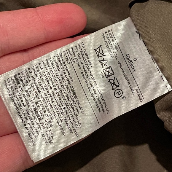 Banana republic olive ruched green midi dress - Picture 6 of 7